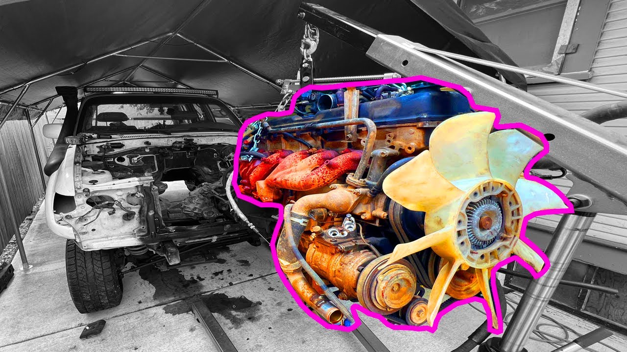 Cummins Swap Part 1: Removing the 1FZ-FE