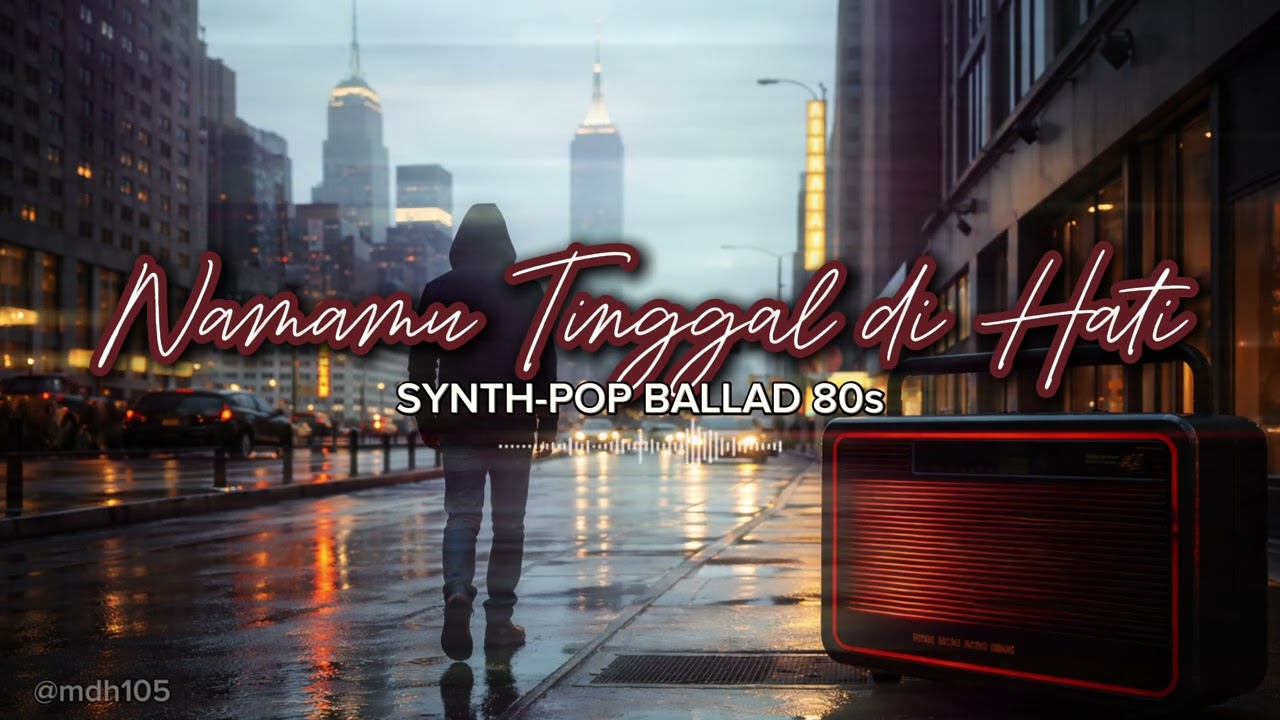 🎧 NAMAMU TINGGAL DI HATI (80s SYNTH-POP BALLAD) #song #mysong #mymusic #80s #pop #synth #ballad 