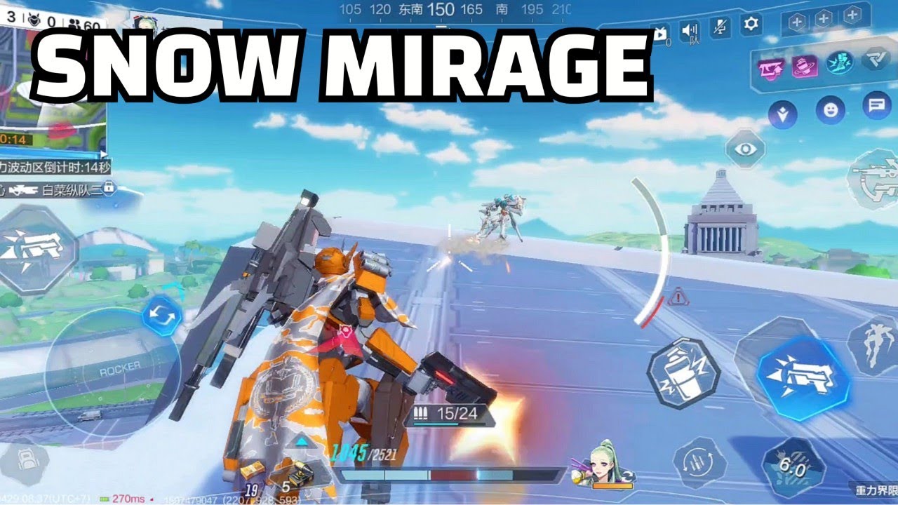 Pulsar vs Snow Mirage🤯 | Mode Battle Royale | SMC - Super Mecha Champions