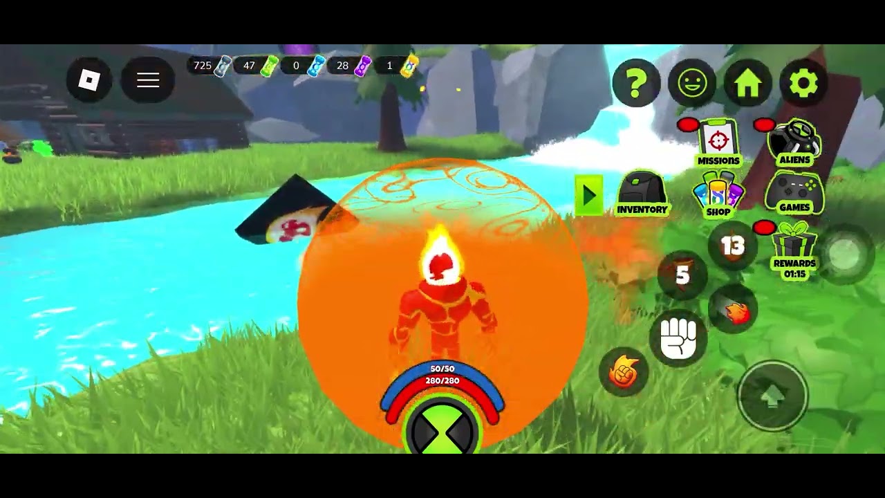 Ben ten super hero time # Roblox episode6 with daksh sharma
