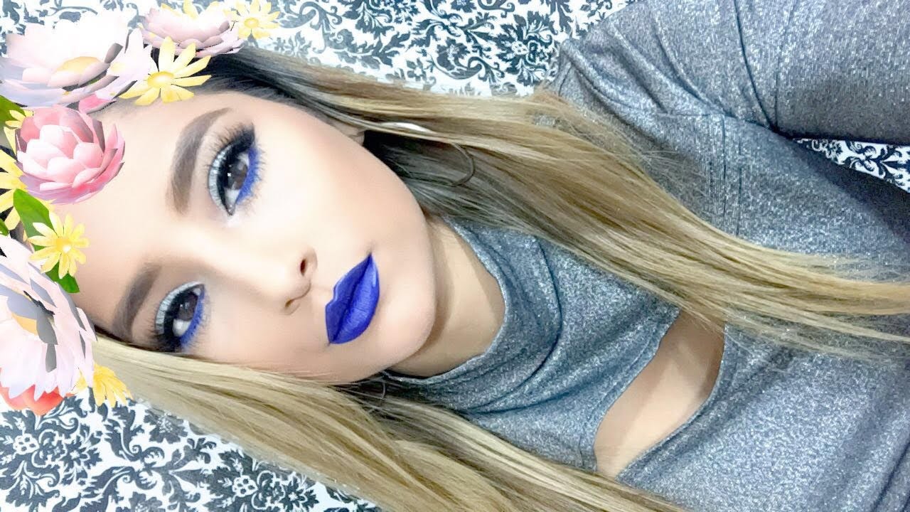How To Wear Blue Lipstick l Makeup Tutorial l NYX Jet Set