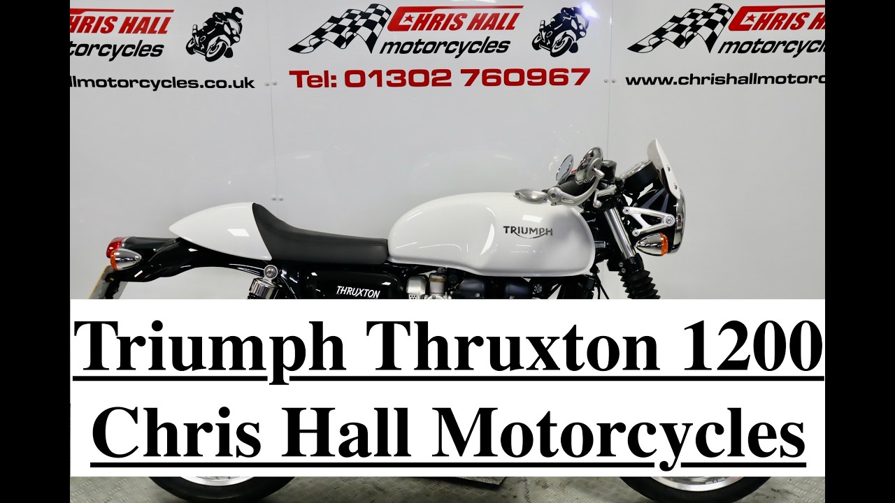 2017 Triumph Thruxton 1200, @chrishallmotorcycles #motorcycles #triumph