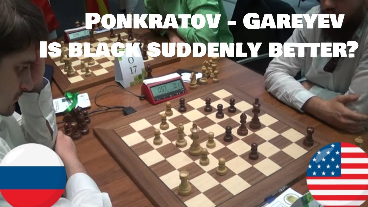 Ponkratov - Gareyev | Players fight for control of the open files