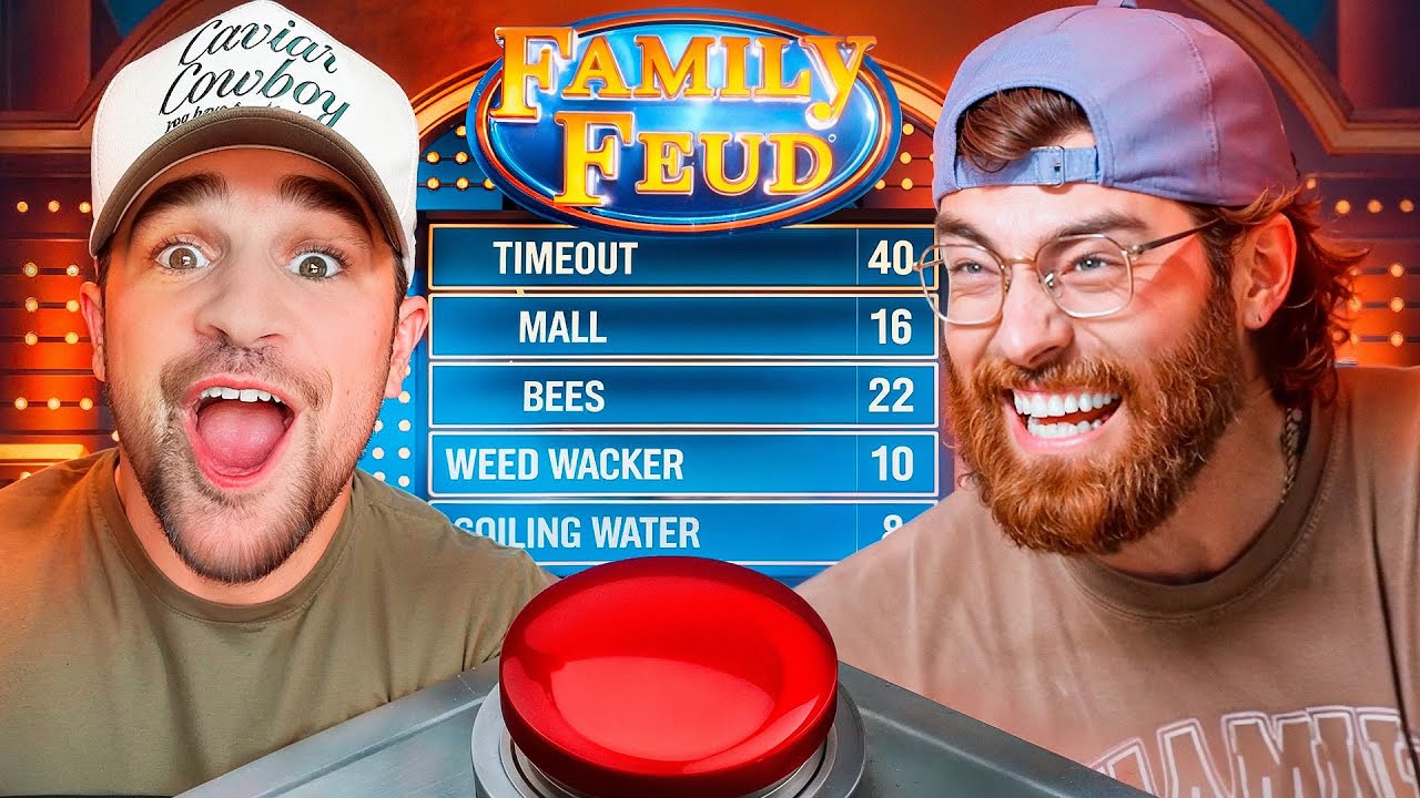 Playing Family Feud Gets INTENSE!
