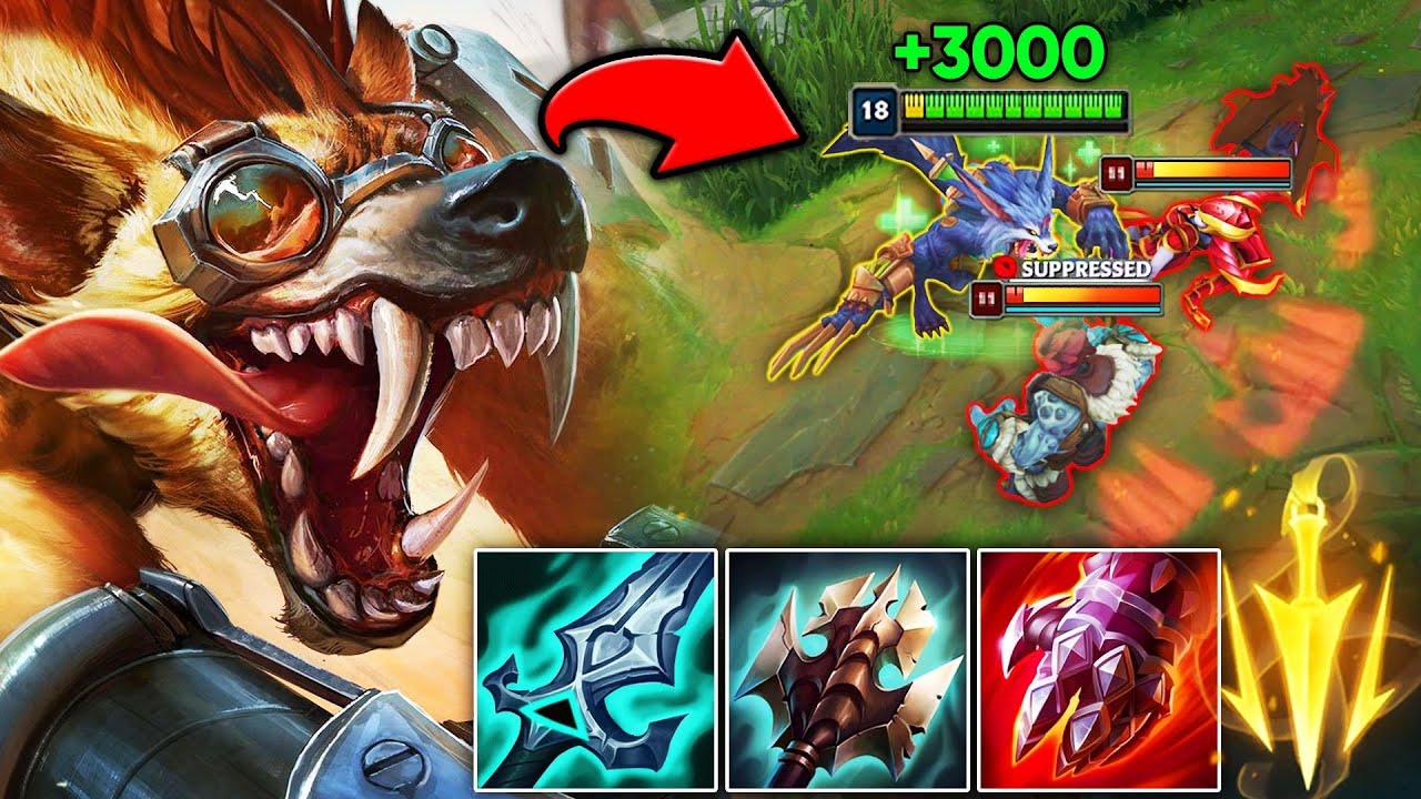 WARWICK TOP LANE IS A LITERAL CHEAT CODE! HOW CAN THIS NOT BE NERFED??