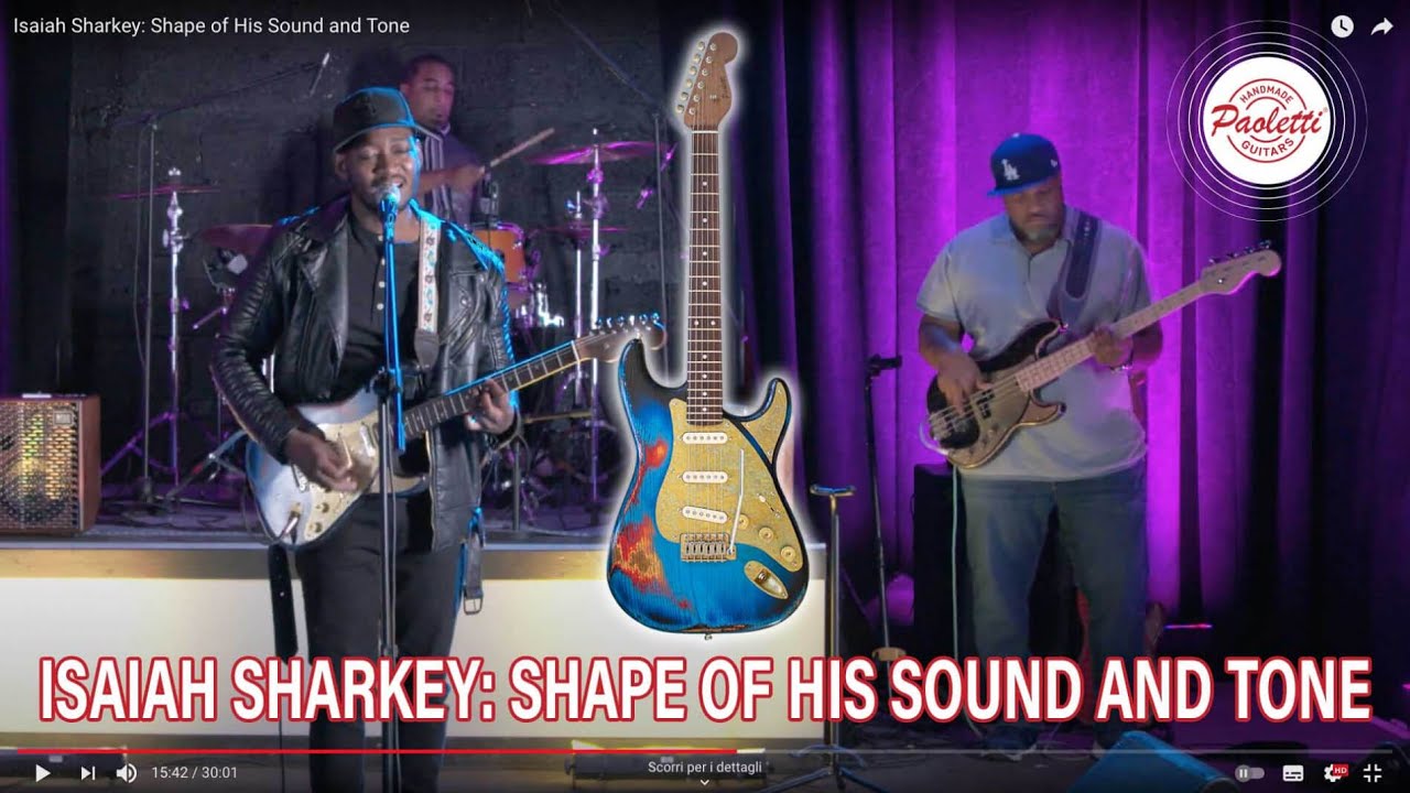 Isaiah Sharkey Shape of His Sound and Tone