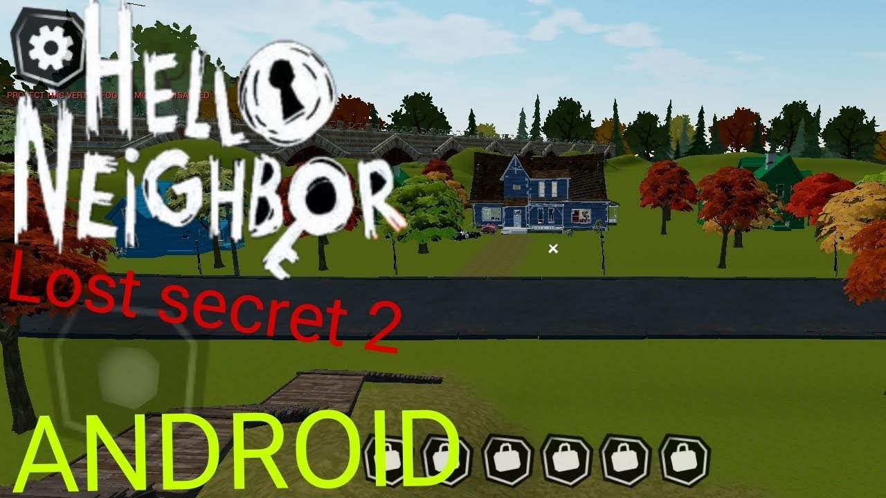 Hello Neighbor Lost Secret 2 Android by @TuSa-energy, Fazzy, Vihanty, Orange SFM, full walkthrough