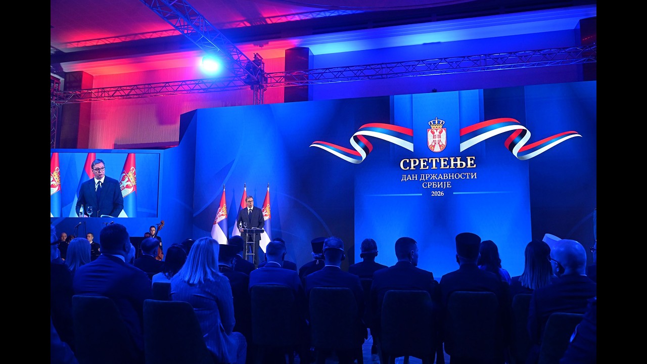 Uručenje odlikovanja povodom Dana državnosti Srbije