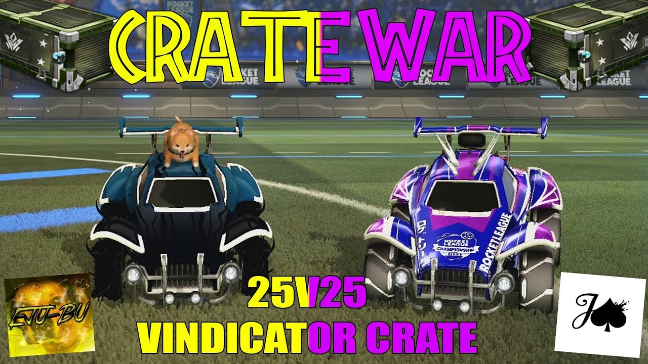 25v25 NEW VINDICATOR CRATE WAR EJU-BU VS JACKOFALLSPADE