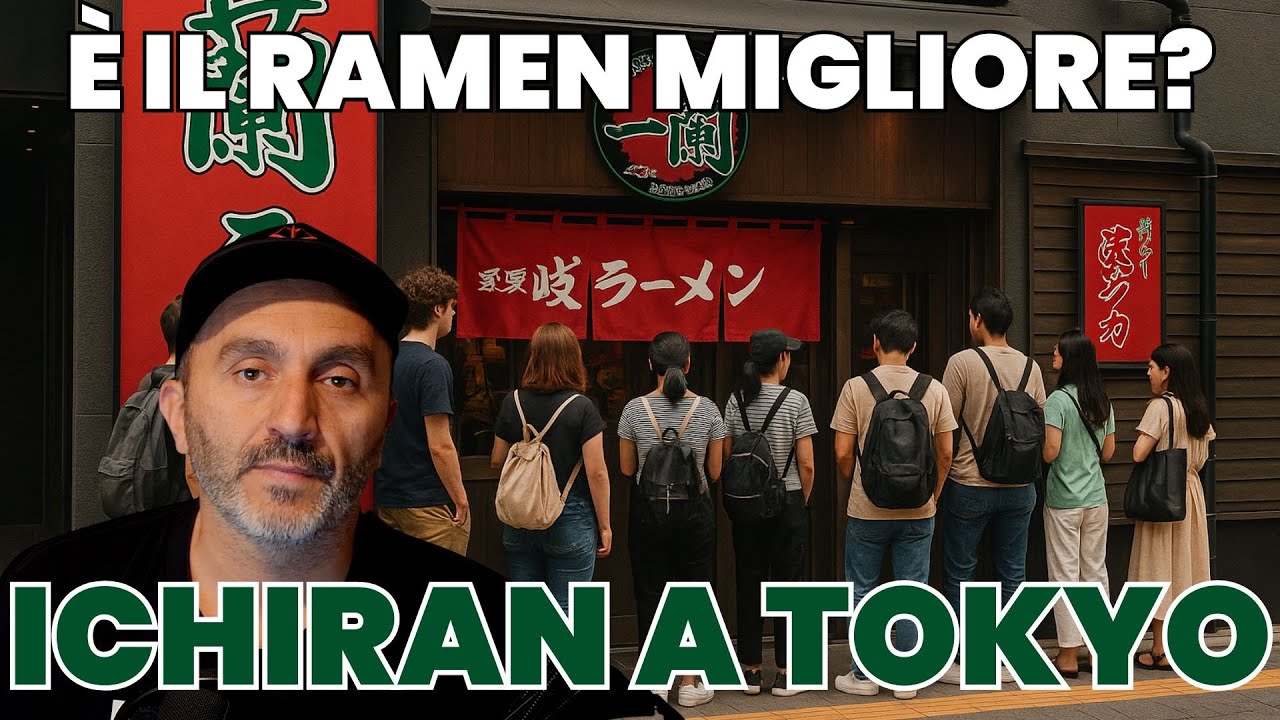 ICHIRAN a Tokyo: il RAMEN più famoso del Giappone è davvero così buono?