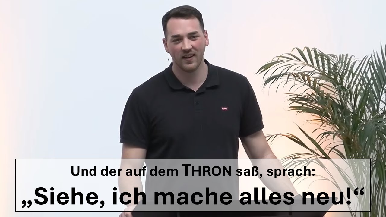 Offenbarung 21,5 | Ich mache alles neu | Simon Morasch | 04.01.2026