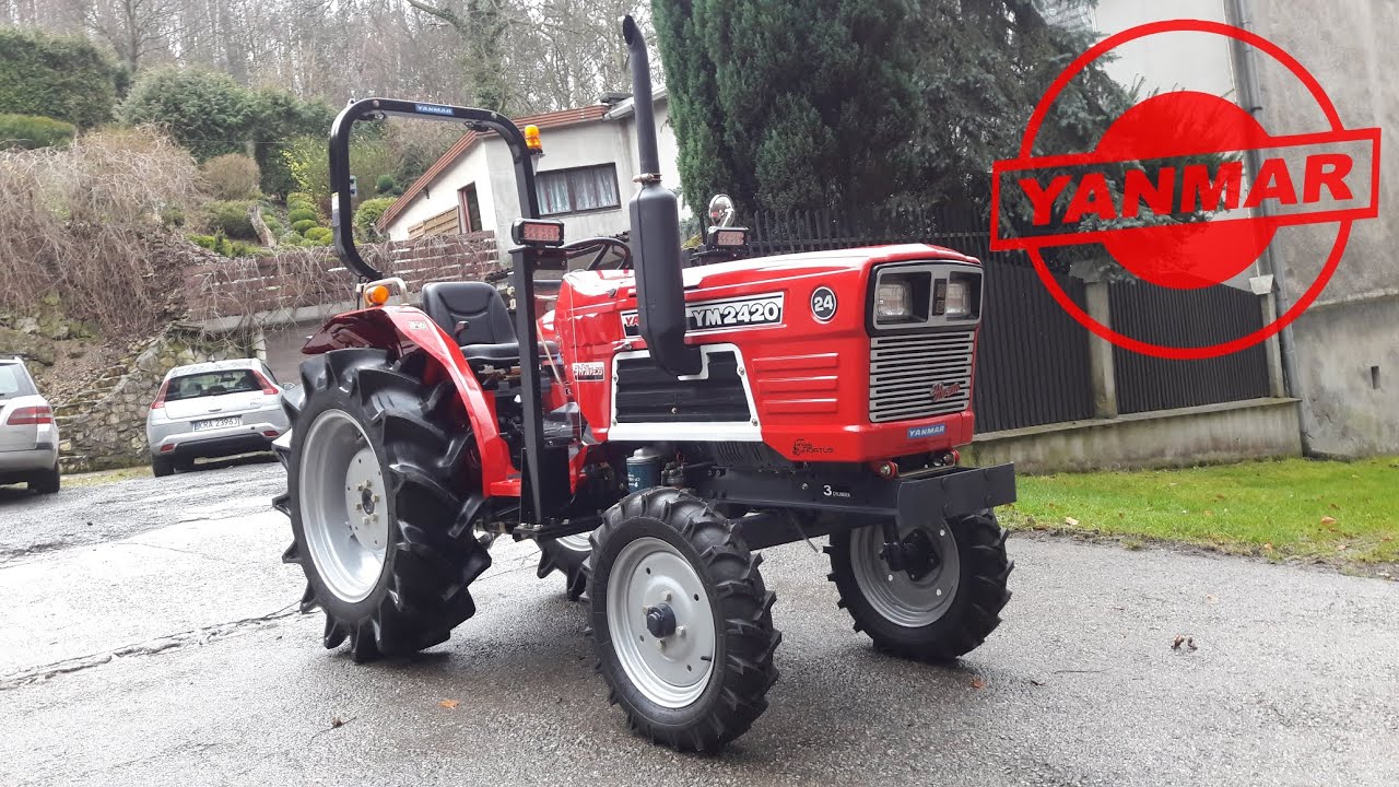 Yanmar YM2420 24KM Mini Traktor Japoński / Japanese Compact Tractor