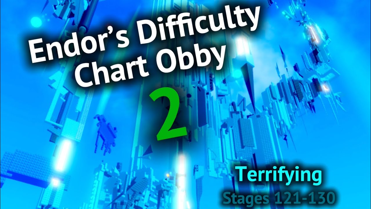 Endor’s Difficulty Chart Obby 2 | Stages 121-130 [TERRIFYING]