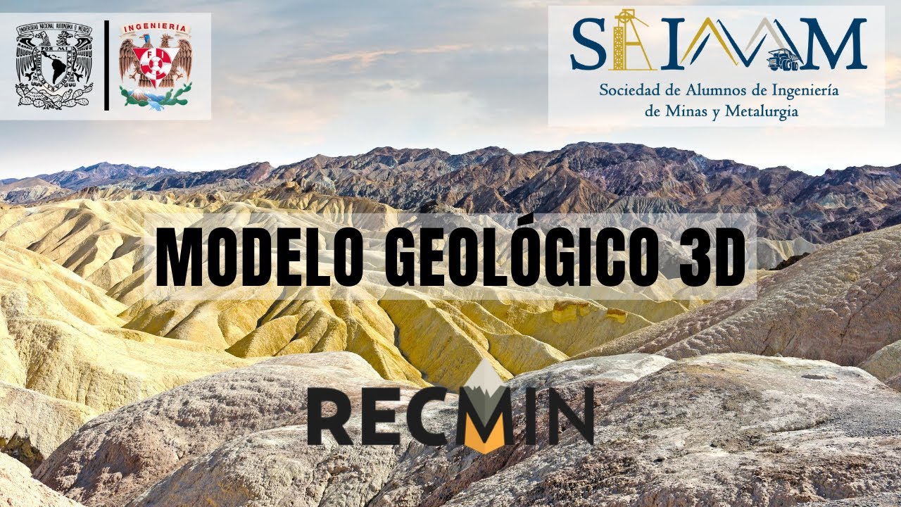 Modelo Geológico 3D  - RECMIN 🖥️⛏️👷🏼