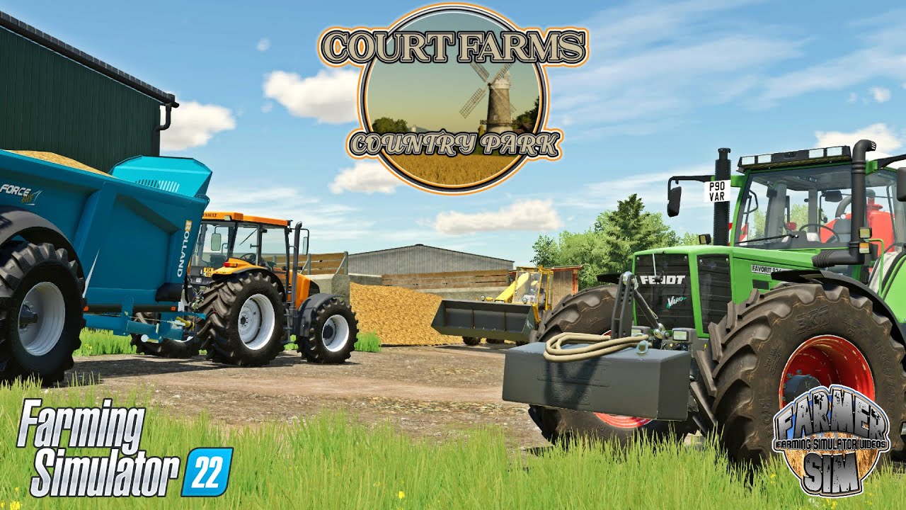 Manure...Managed! - Court Farms Country Park - Episode 30 - Farming Simulator 22