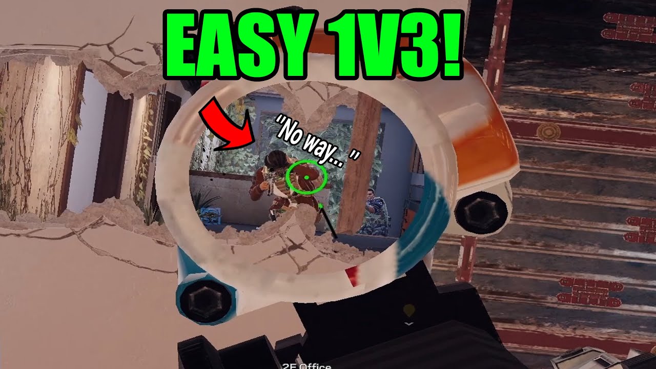 EASY 1v3! - Rainbow Six Siege