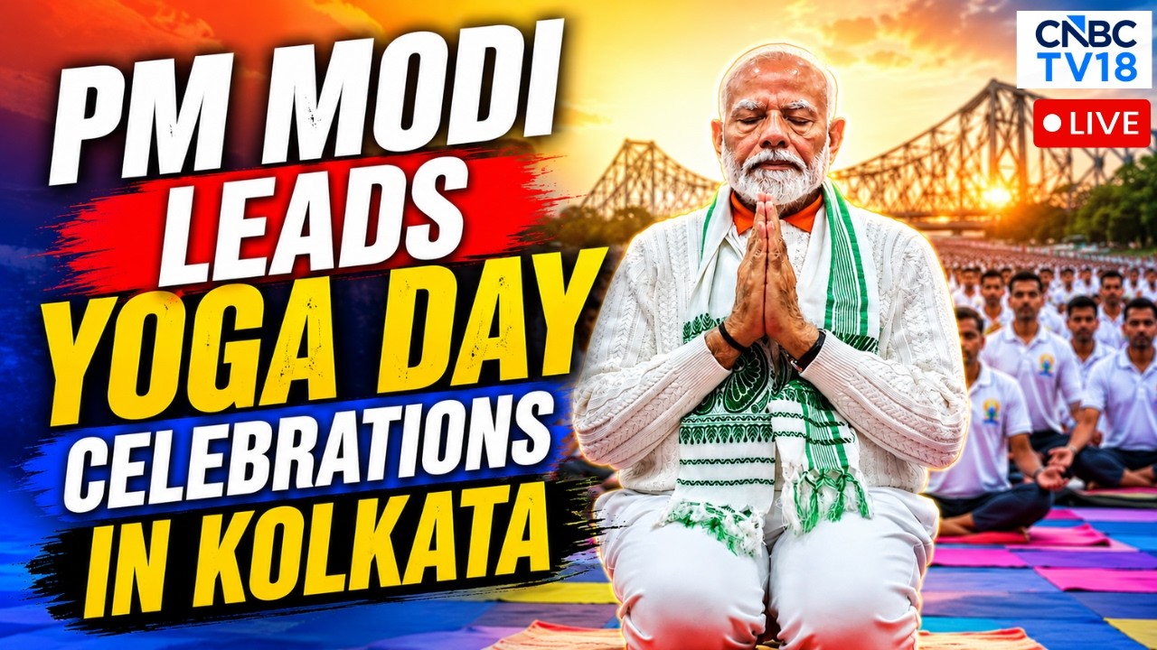 PM Modi Yoga Day LIVE: 12th International Yoga Day 2026 | PM Modi At Kolkata's Red Road | N18L