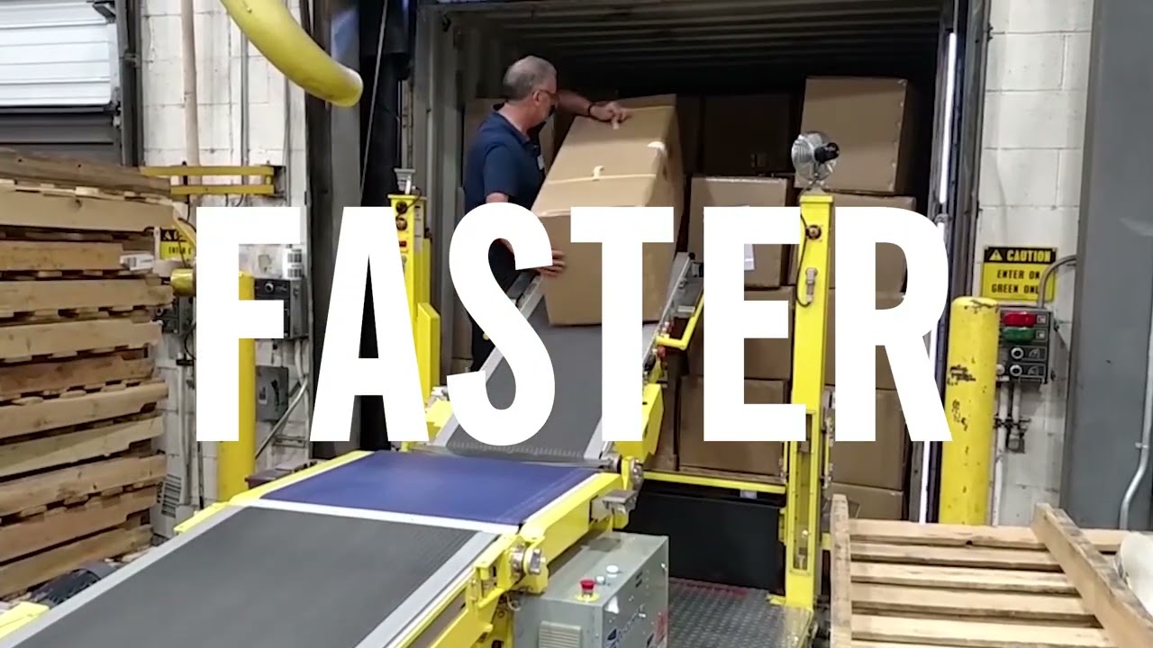 Destuff-it™ Makes Container Unloading Faster & Safer