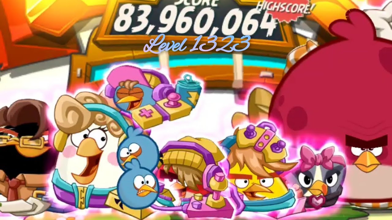Angry Birds 2: Level 1323 (Hard Level)