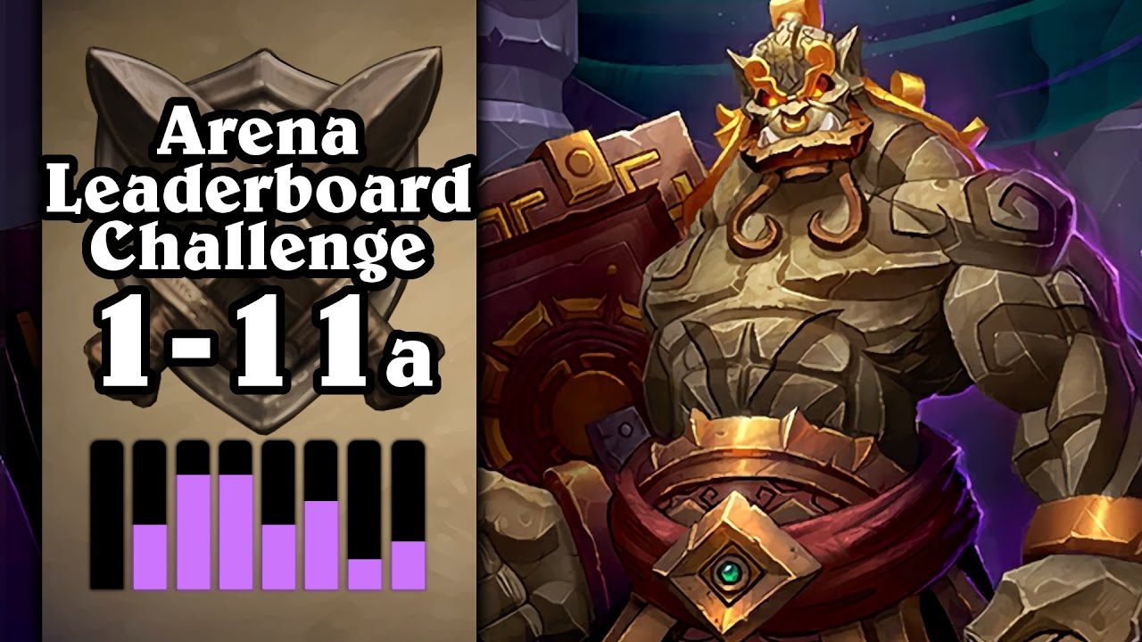 Hearthstone: Arena Leaderboard Challenge 1-11 - More Claws Than Hands - Part 1 (Shaman Arena)