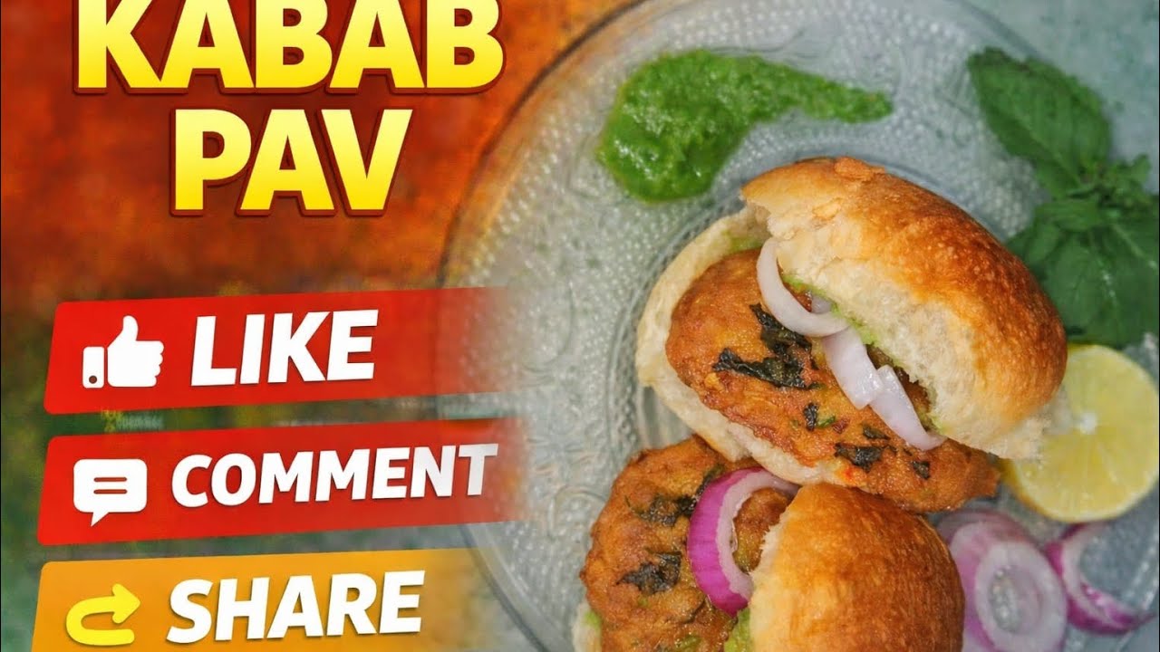 Kabab pav| Ramzan special recipe|iftar recipe|#Mumbai style🤤✨