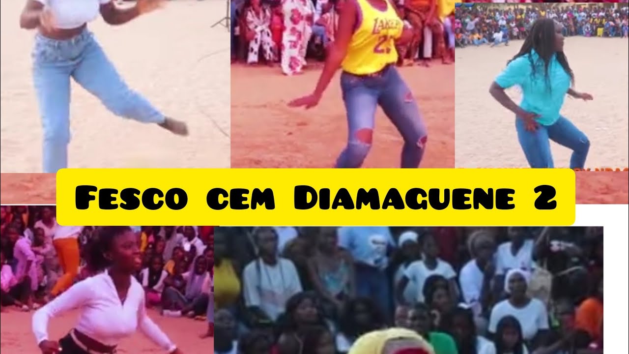 DU Jamais vu le grand sabar des élevés  de CEM Diamaguene 2 Thiès ; li mo fa khewone