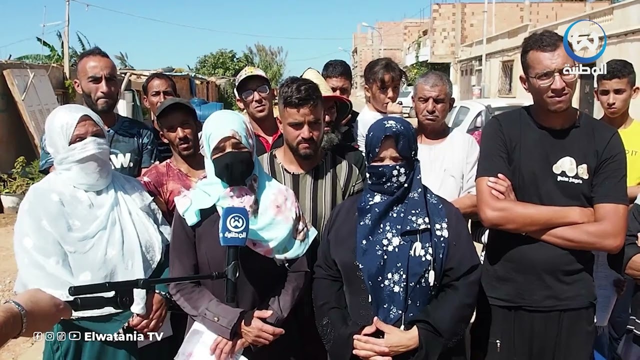 سكان البيوت القصديرية بدوار الرواونة مستغانم يطالبون بالترحيل