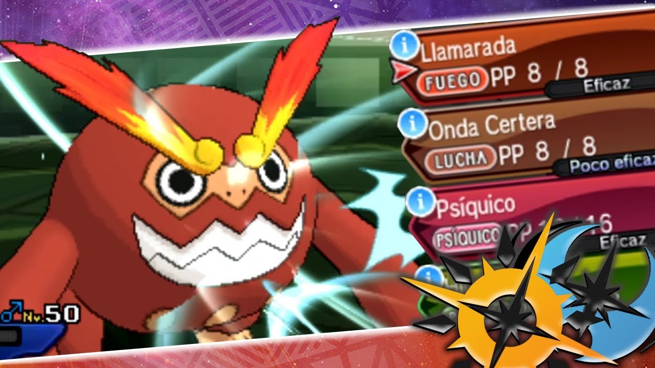 ¡DARMANITAN ATACANTE ESPECIAL POTENCIA PURA! Pokémon Ultra Sol/Luna: COMBATE