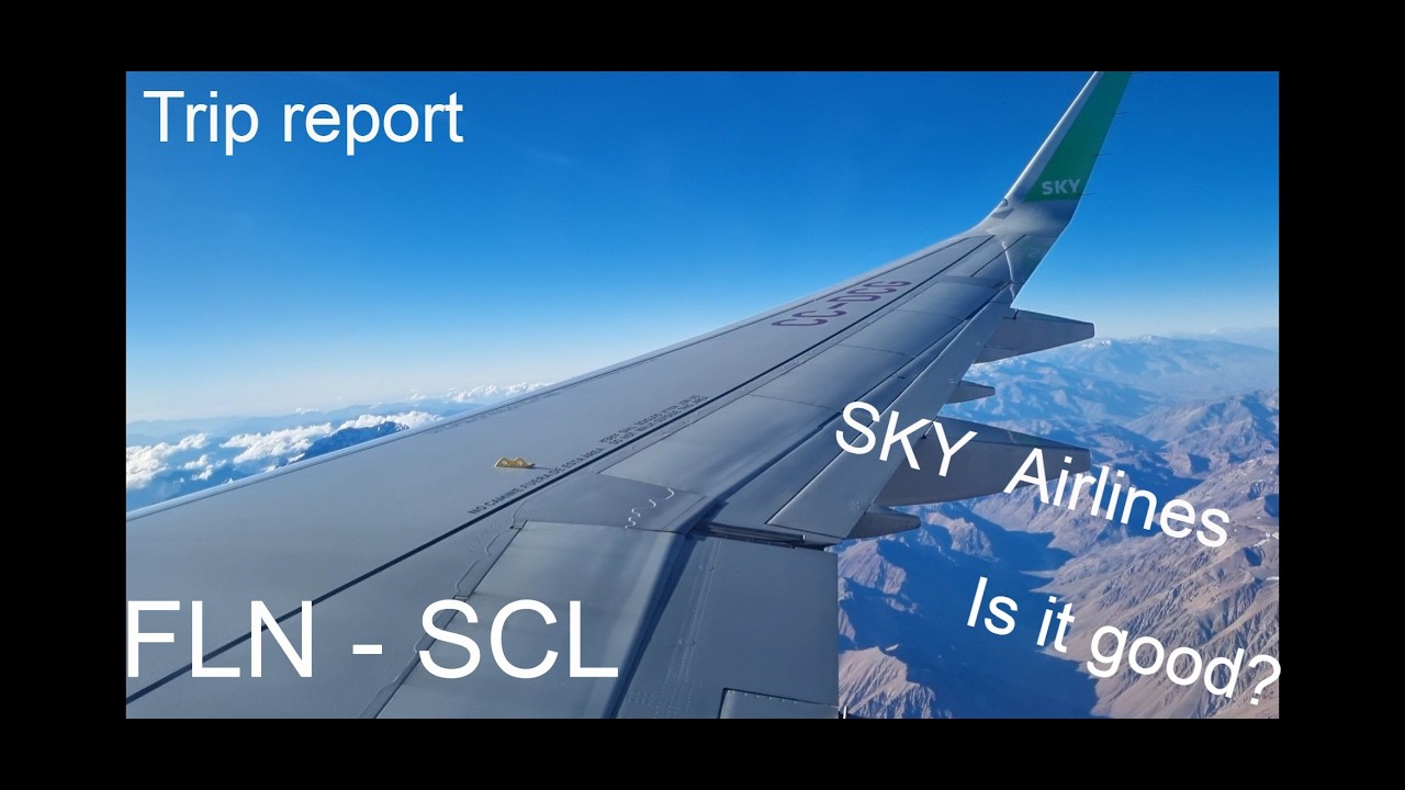 Is sky airlines good? Floripa airport BR-Santiago airport CL