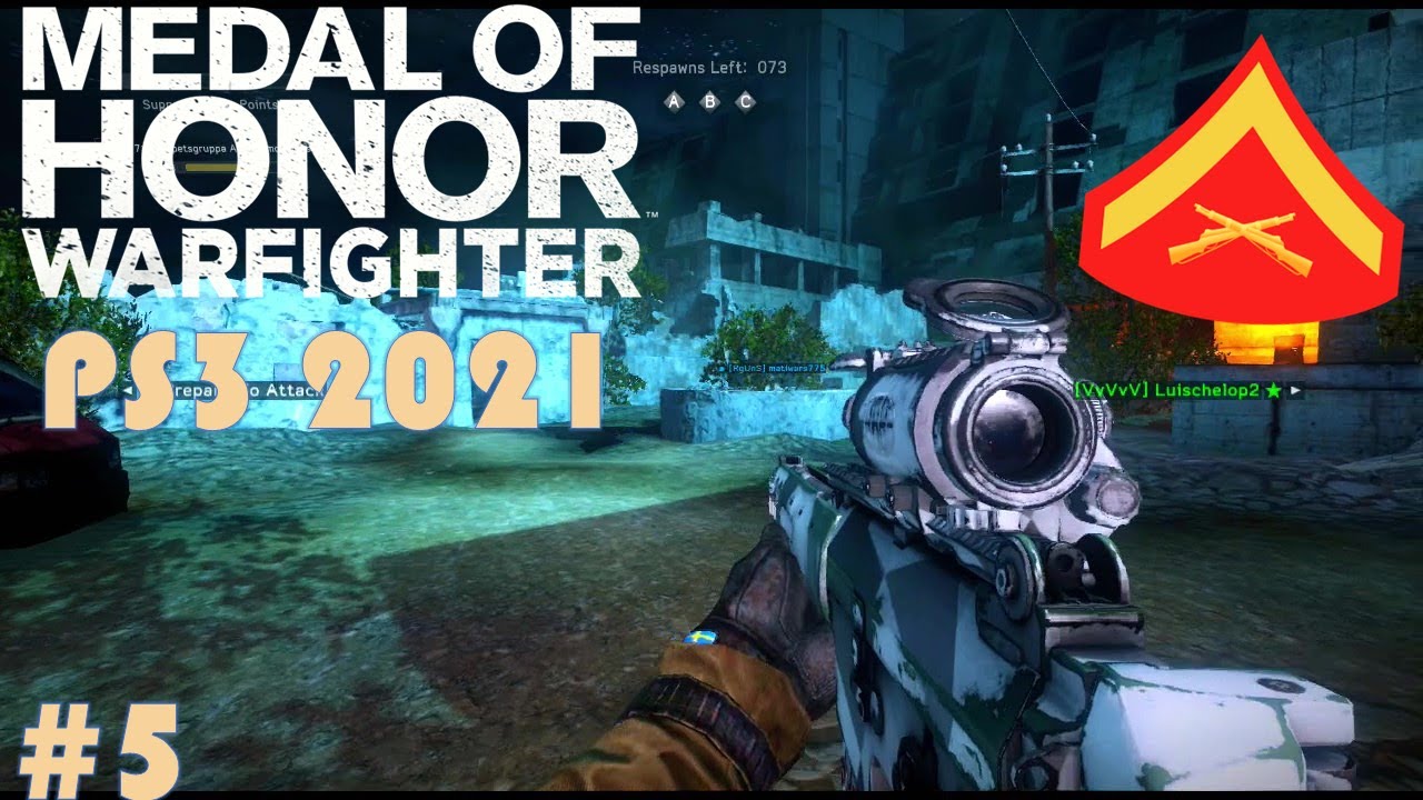 Medal Of Honor: Warfighter Multiplayer Gameplay 2021 (PS3) #5 (LVL 1)