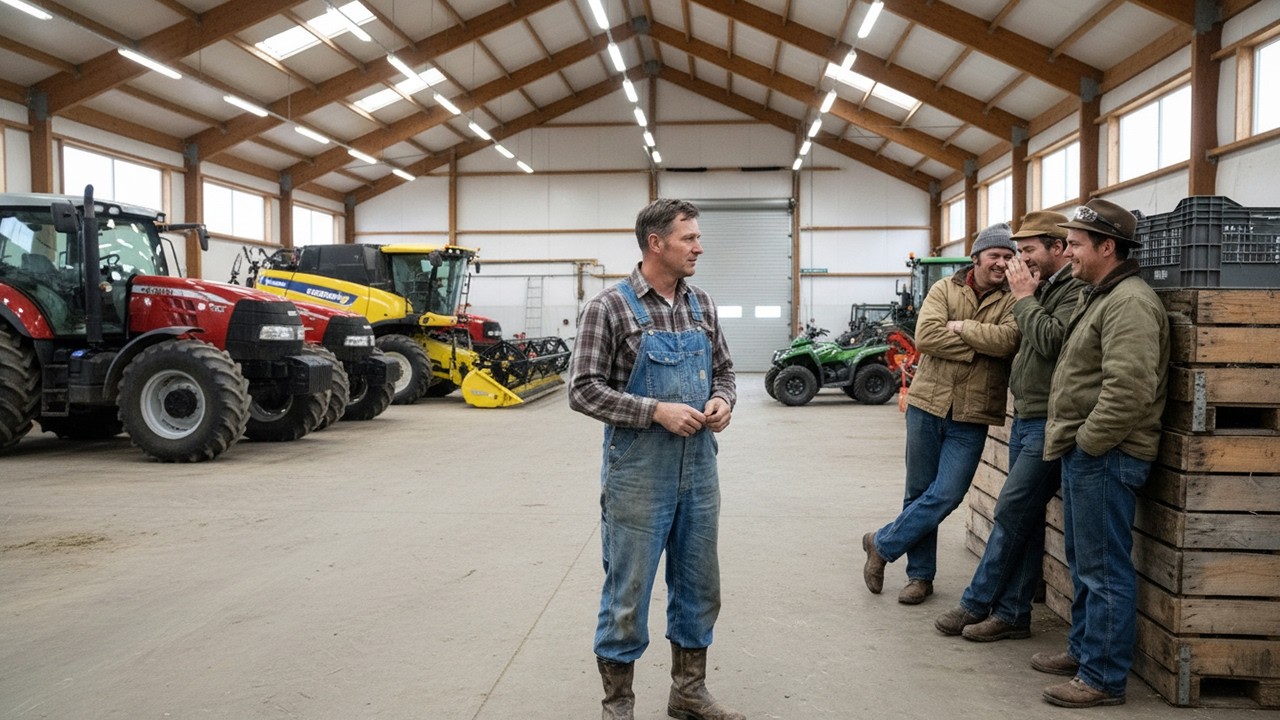 They Mocked the Farmer With “No Money”… Until He Paid Cash for 30 Tractors