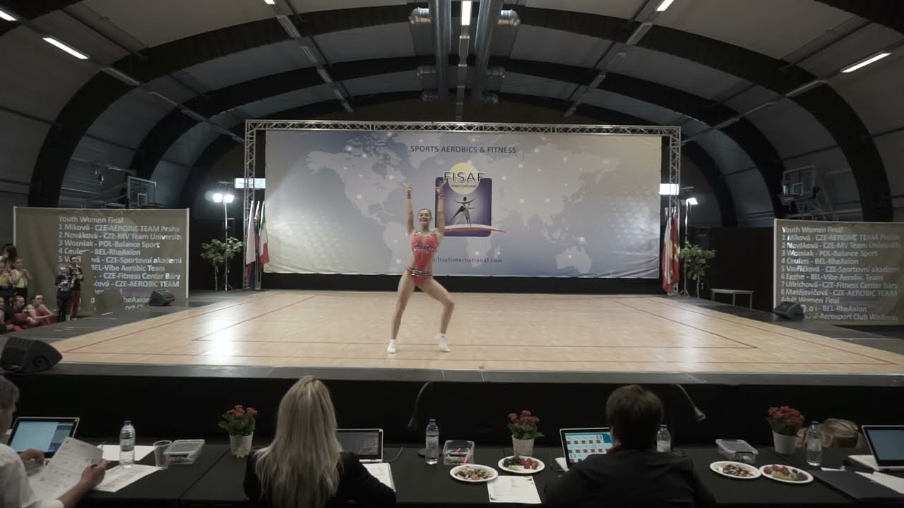 European Champions Crowned Sports Aerobics & Fitness Teams 2022 - Bronze Medalist Youth Women - CZ