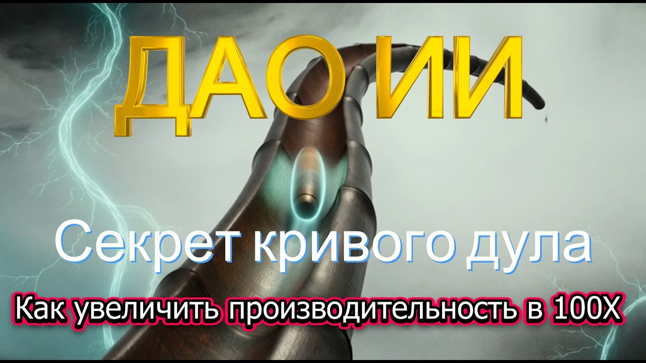 Дао ИИ (как увеличить результат в 100 раз)