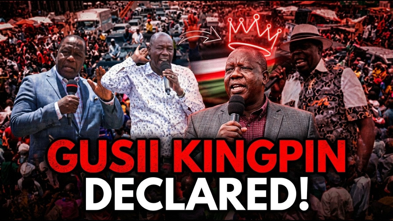 POWER SHOWDOWN! Matiang’i, Gachagua & Kalonzo Storm Kisii — Matiang’i Declared Gusii Kingpin