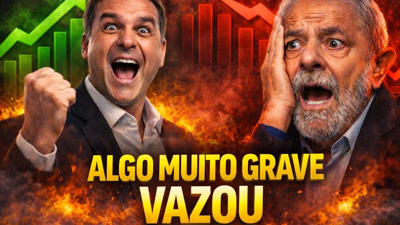 FLÁVIO BOLSONARO DISPARA EM NOVA PESQUISA CONTRA LULA