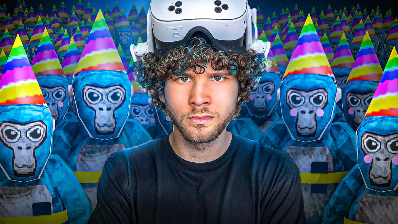 Я захватил контроль над игрой Gorilla Tag.