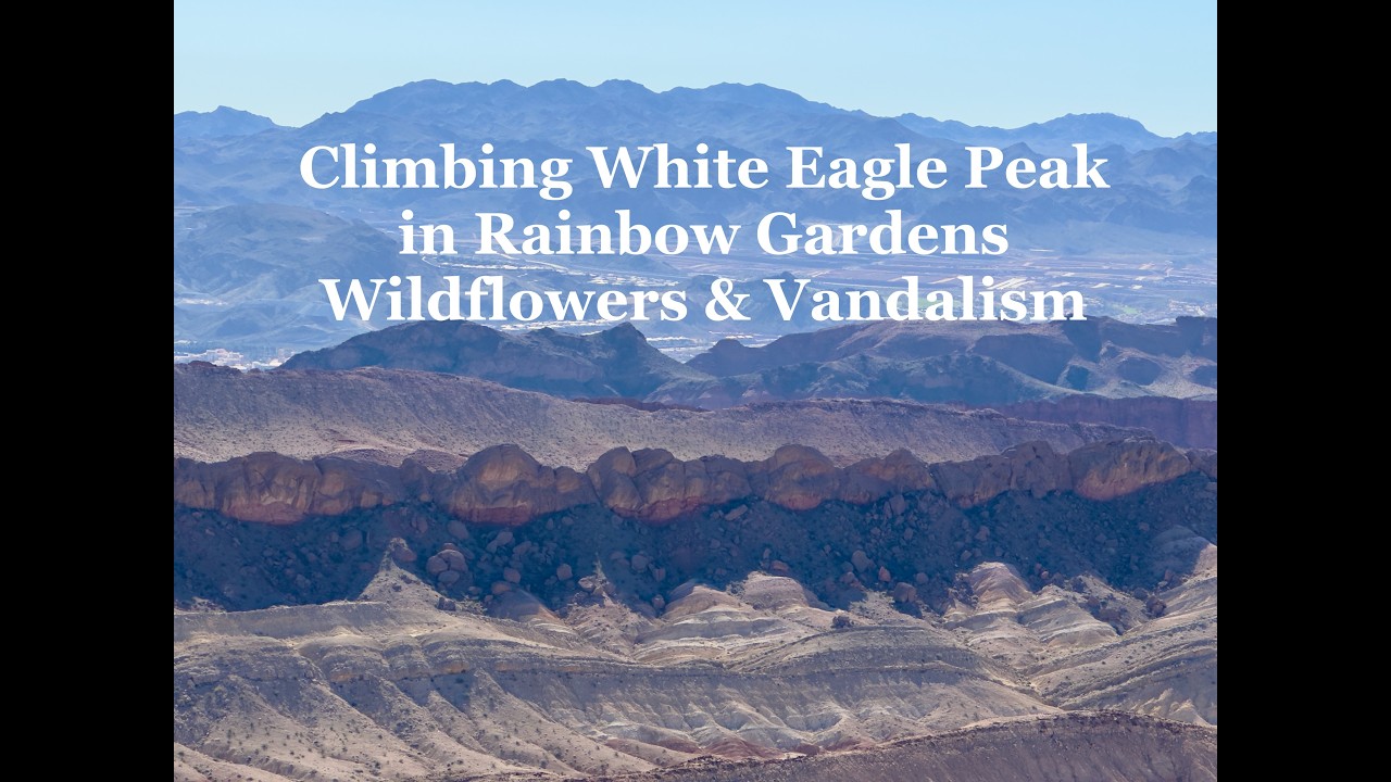 White Eagle Peak in Rainbow Gardens - Beauty and Vandalism