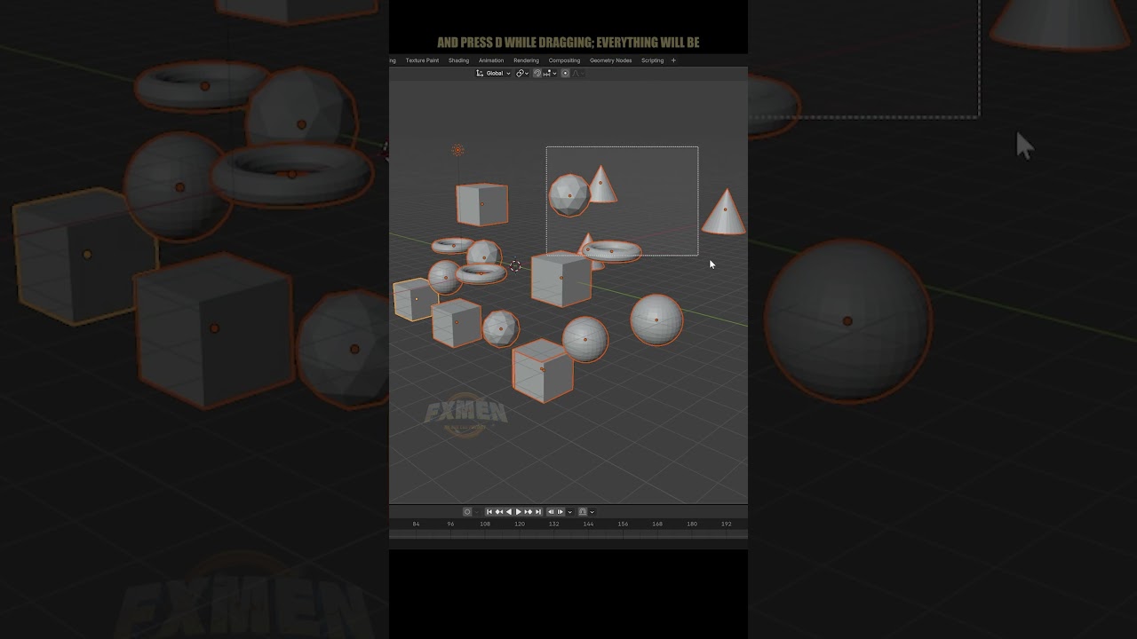 Blender Selection Box Tool (B) | Easy Beginner Tip