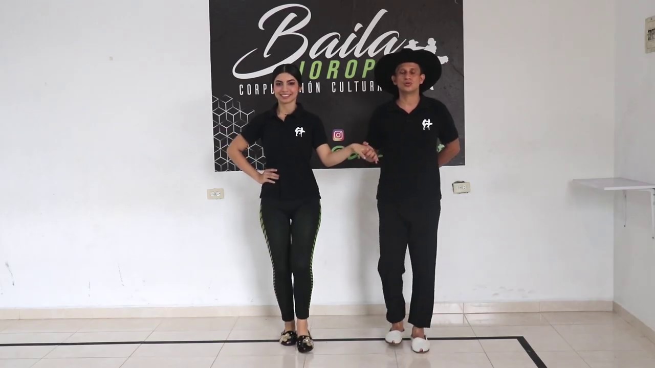 INTRODUCCIÓN AL ZAPATEO Y ESCOBILLADO, JOROPO TRADICIONAL - ZAPATEO A 6 TIEMPOS CON PUNTA MUJER.