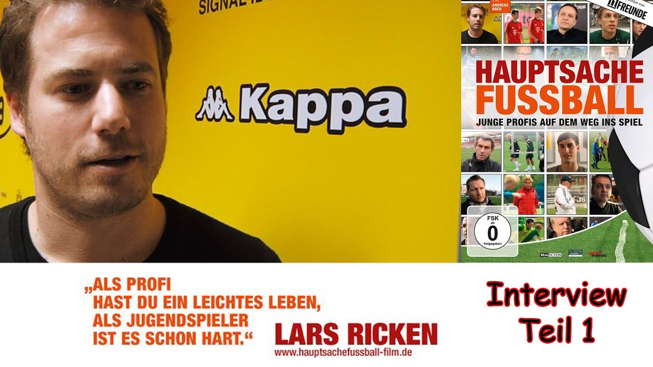 Interview mit Lars Ricken Teil 1 - Junge Profis auf dem Weg ins Spiel - Hauptsache Fussball