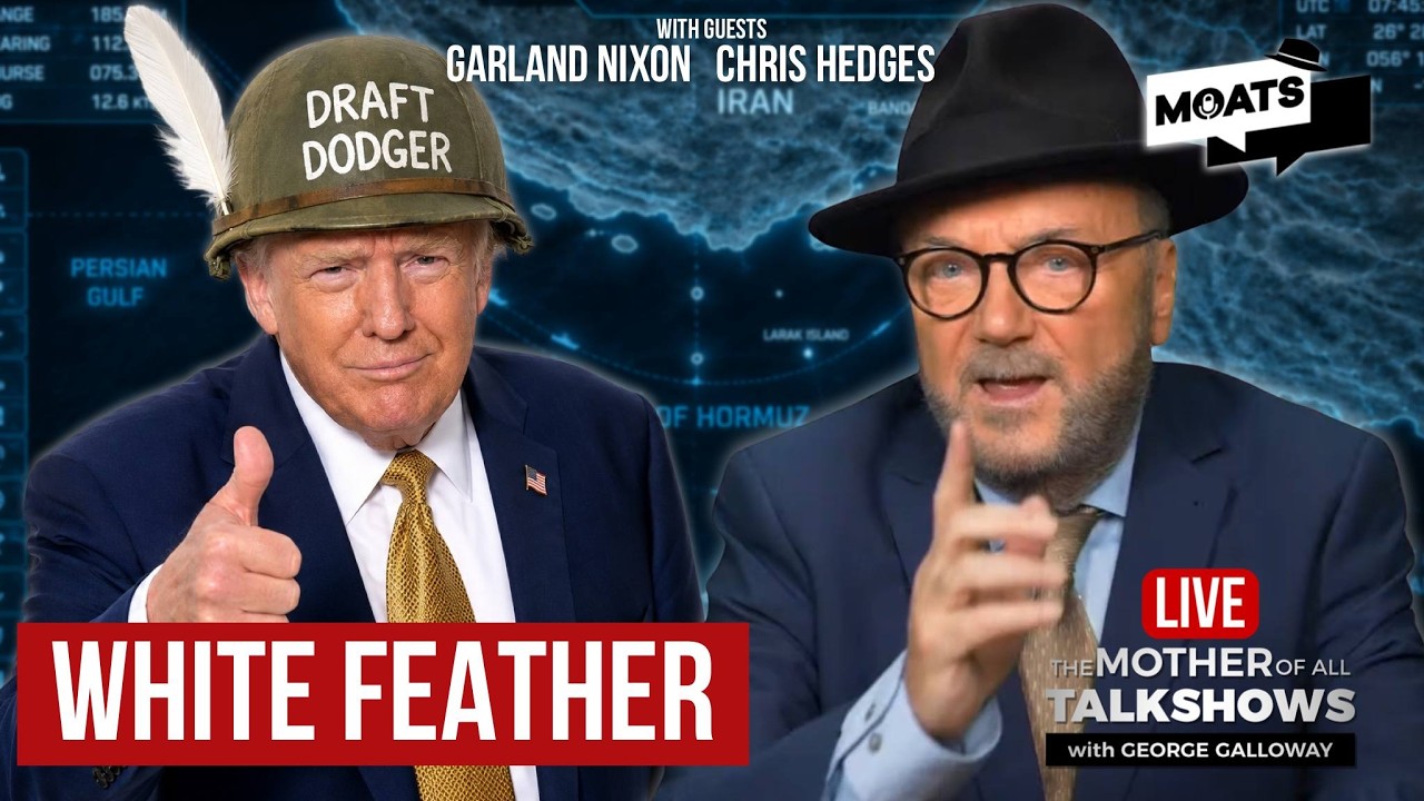 WHITE FEATHER | Day 177 | Draft dodger Trump&rsquo;s plague war | Zelensky &lsquo;corruption&rsquo; | Burnham bounce