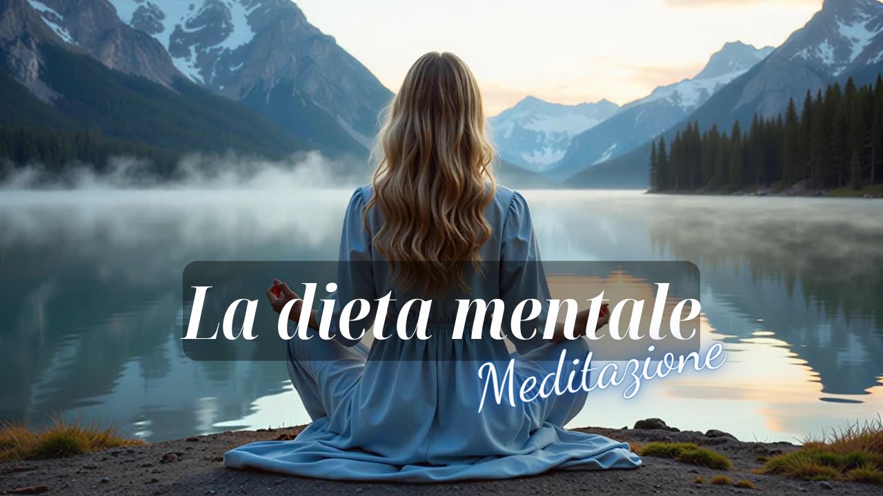 LA DIETA MENTALE🧠Meditazione per scegliere di quali pensieri ed emozioni NUTRIRTI