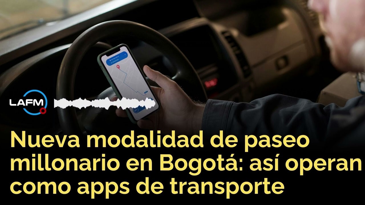 De bancos a apps: la nueva modalidad de paseo millonario que alarma a Bogotá