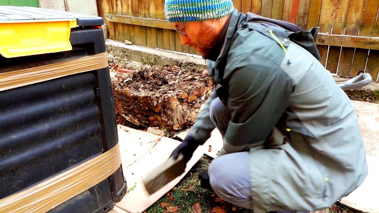 Lada de Compost - Cum Fac Ingrasamant cu Cartoane si Resturi Vegetale
