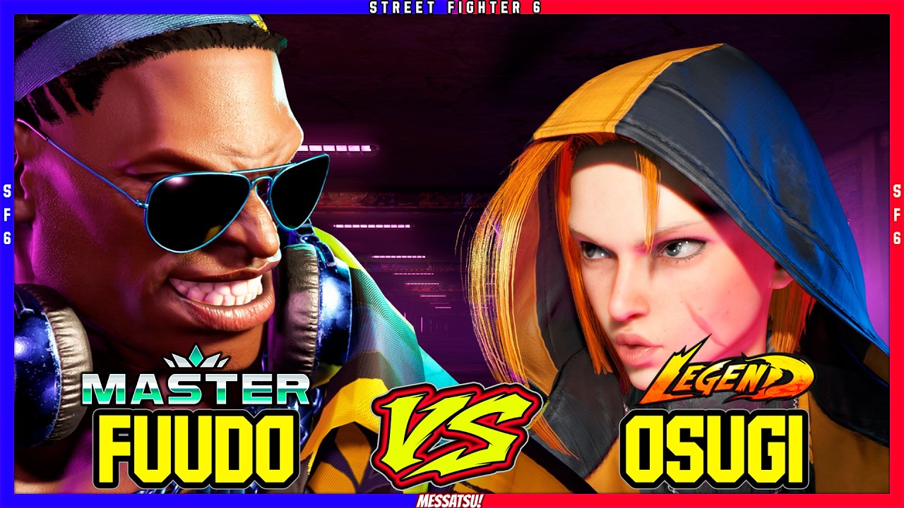SF6 Fuudo (Dee Jay) VS Osugi (Cammy)💥Messatsu!💥スト6💥Street fighter 6