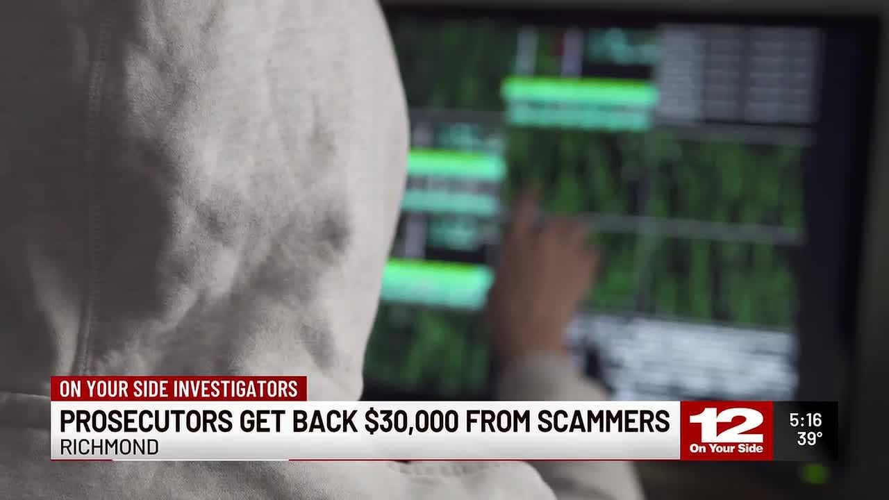 Richmond prosecutors recover $30K stolen from scammers; warn of increase in cases