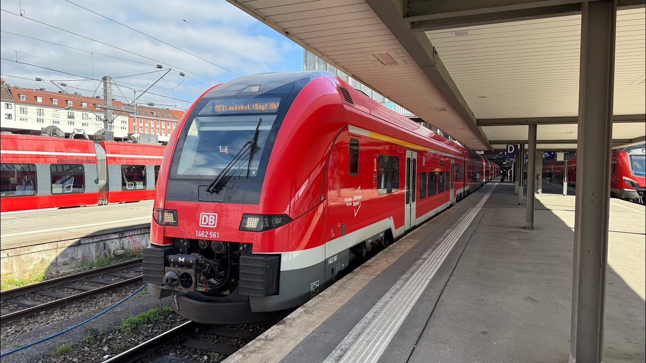 Im Desiro HC vom DNIX als RE 3 von München Hbf nach Landshut (Bay) Hbf mit Sound im Mitteldeck