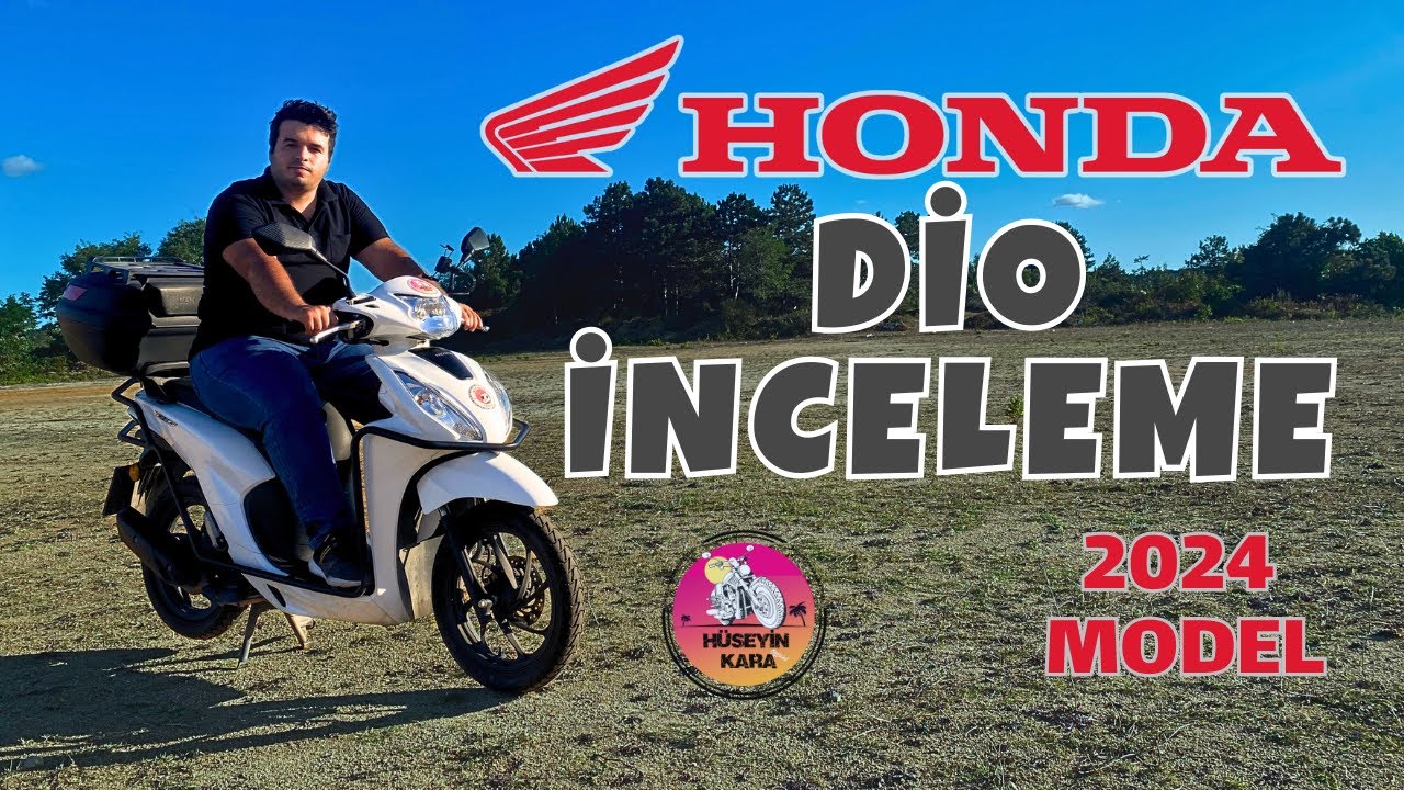 Honda Dio 110 cc İnceleme Videosu | 2024 Model | Az yakar, Çok gider.