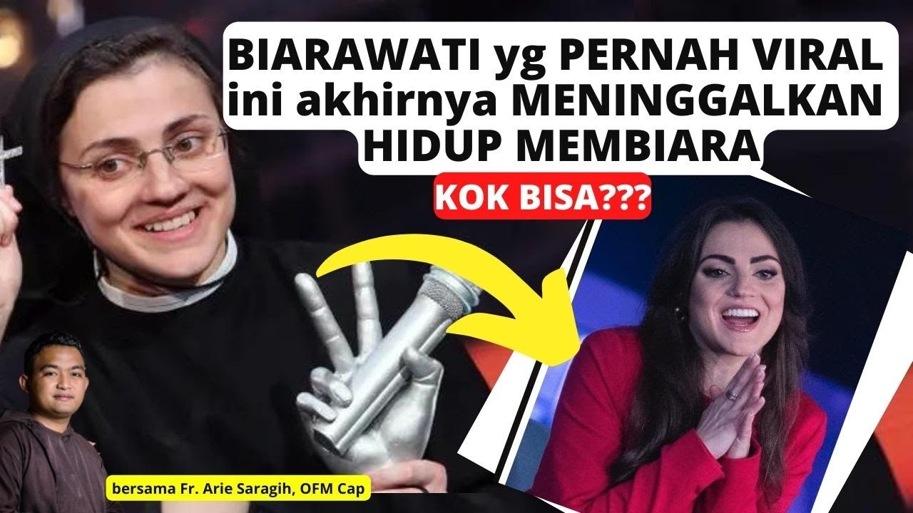 BIARAWATI yg pernah VIRAL ini MEMILIH MENINGGALKAN HIDUP MEMBIARA / Mantan Suster Katolik