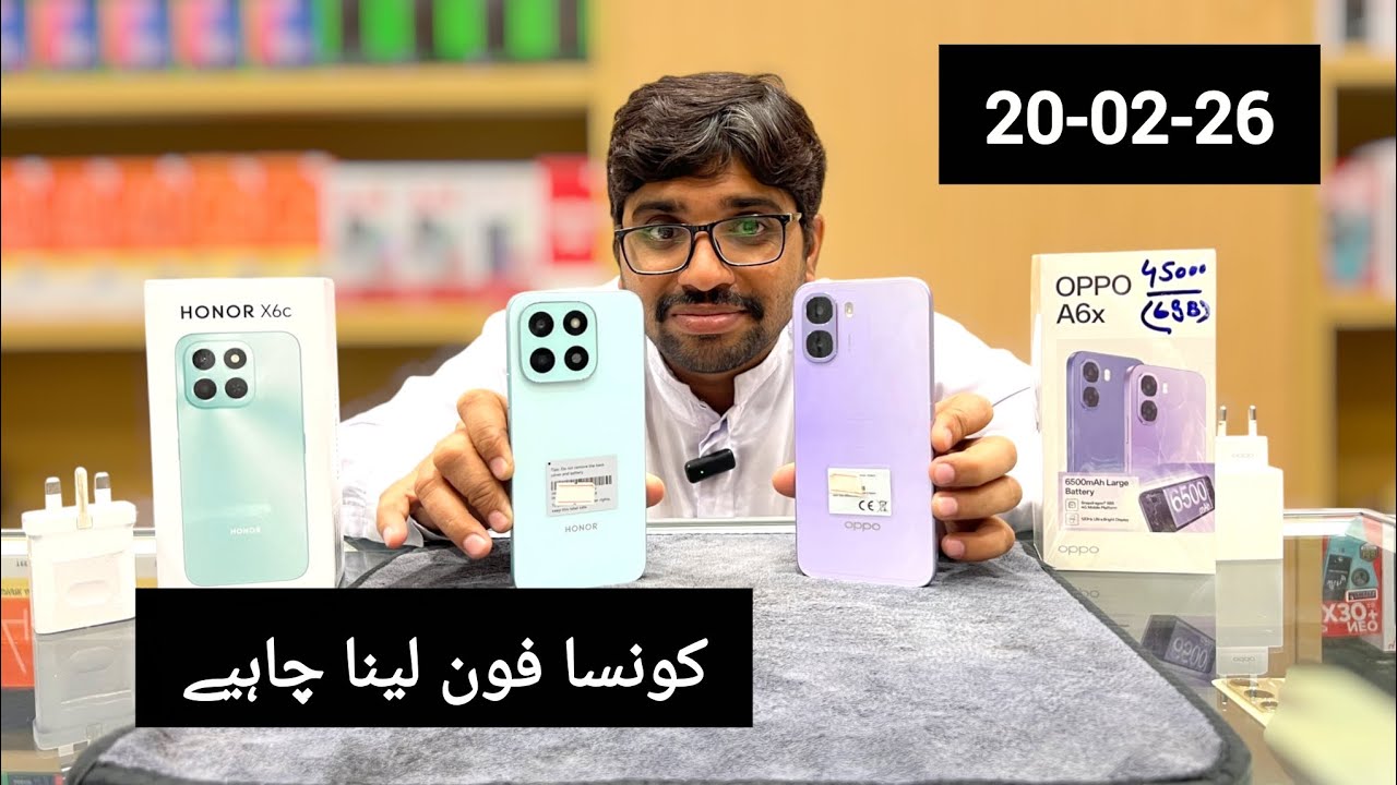 oppo a6x vs honor x6c comparison  